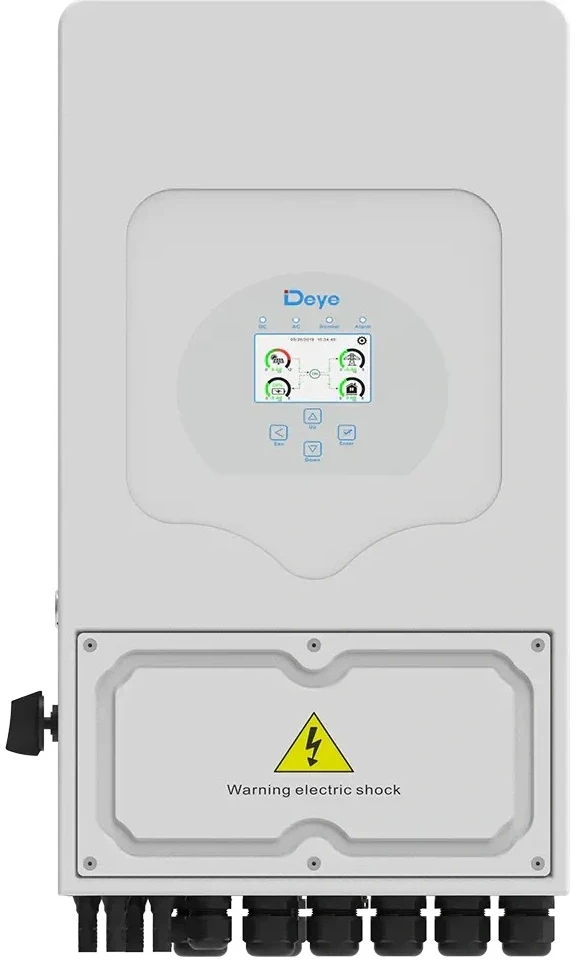 Гібридний інвертор Deye SUN-8K-SG05LP1-EU-AM2-PLUS (SUN-8K-SG05LP1-EU-AM2-PLU)