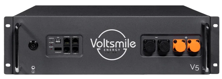Акумуляторна батарея Voltsmile V5 монтаж в стійку 19" LiFePO4 48V 2400Wh (44-00124) фото 3