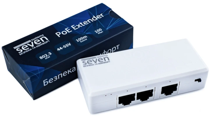 PoE-репитер SEVEN P-7312 (P7312) фото 5