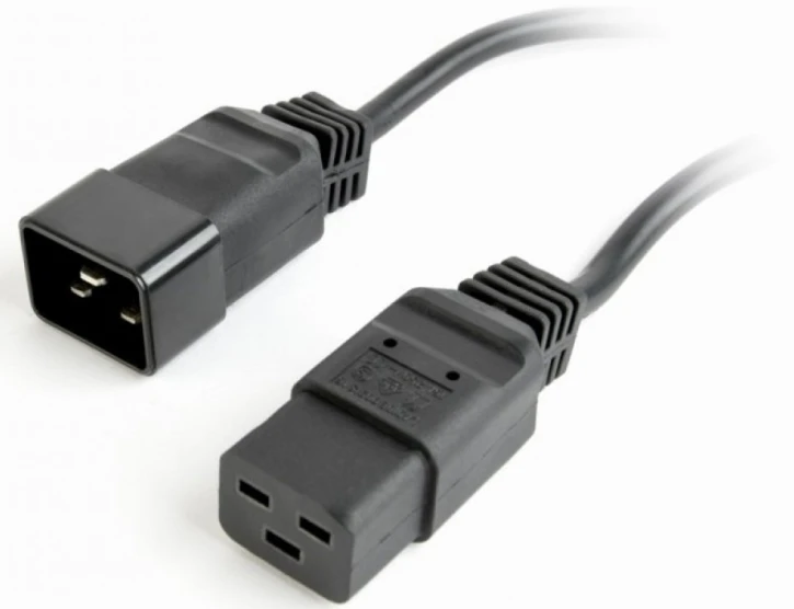 Кабель живлення Cablexpert PC-189-C19 IEC C19 - С20, 1.5 м