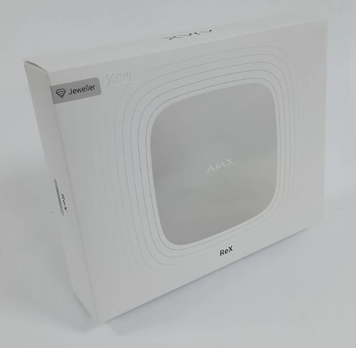 (Уценка) Интеллектуальный ретранслятор сигнала Ajax ReX White