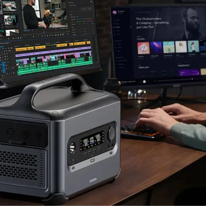 Зарядная станция Ugreen GS1200 1200W/1024Wh LiFePO4 Gray фото 2