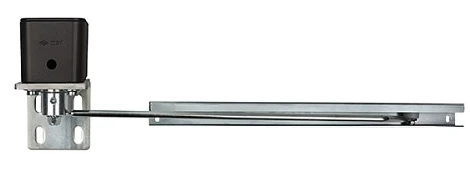 Доводчик для хвіртки Cisa C1310.11.1 пружинний до 55 кг лівий чорний (41367) фото 7