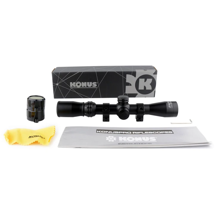 Оптичний приціл Konus KONUSPRO 2-7x32 30/30 (з кільцями) (7260) фото 4