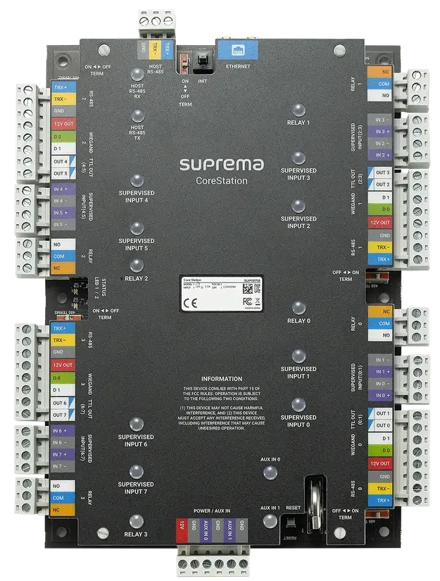 Биометрический контроллер Suprema CoreStation (CS40)