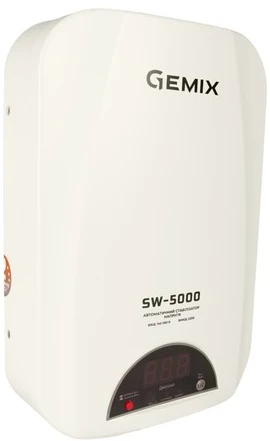 Стабілізатор напруги Gemix SW-5000 фото 2