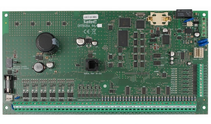 Плата приемно-контрольного прибора Satel INTEGRA 64 P
