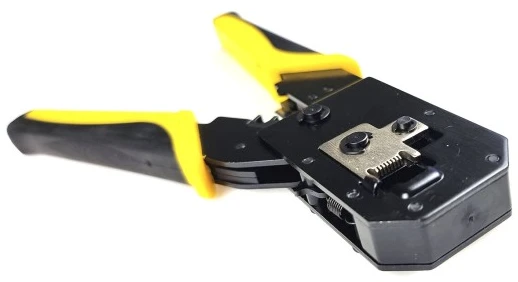 Інструмент для обтиску конекторів E-server WT-318 (RJ-45/RJ-12) фото 6