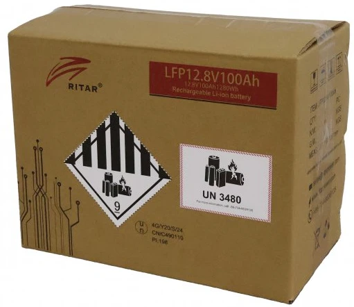 Акумулятор Ritar LFP12.8V100Ah G1(Heater) фото 3