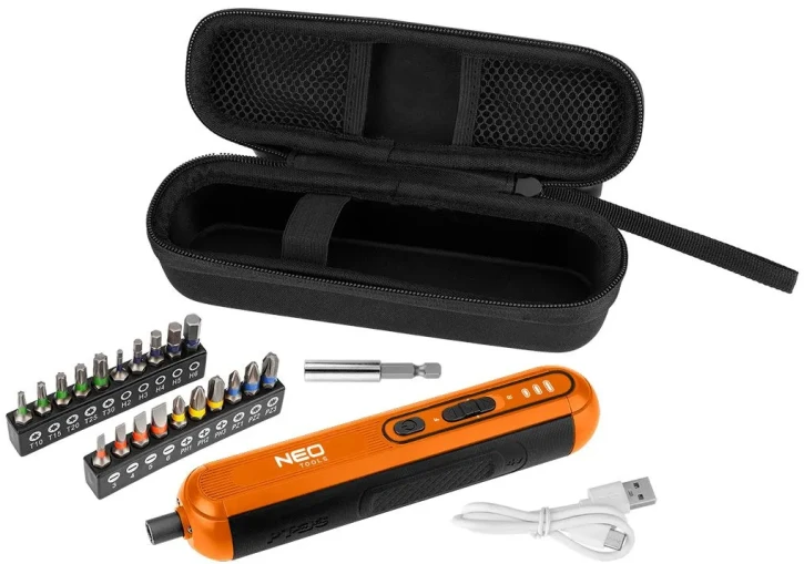 Викрутка акумуляторна Neo Tools 04-199 4V Li-Ion USB-C