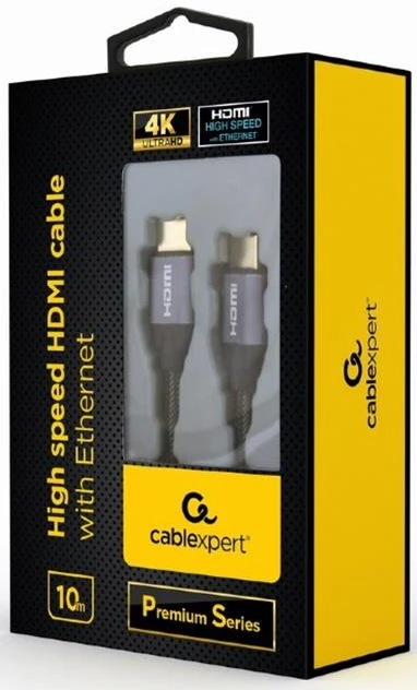 Кабель Cablexpert HDMI to HDMI with Ethernet V 2.0 10 м (CCBP-HDMI-10M) фото 2