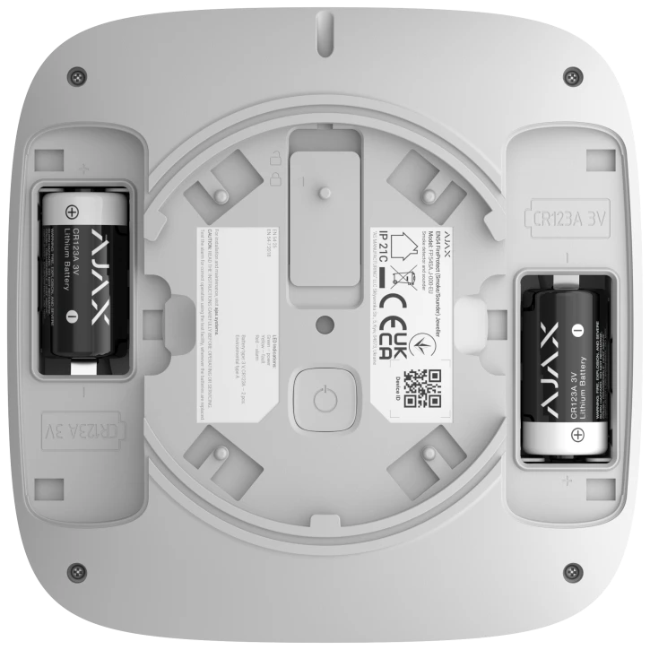 (Уценка) Беспроводной адресный пожарный извещатель точечный дымовой. Комбинированный с извещателем звуковым Ajax EN54 FireProtect (Smoke/Sounder) Jeweller White (119919.276.WH1) фото 9