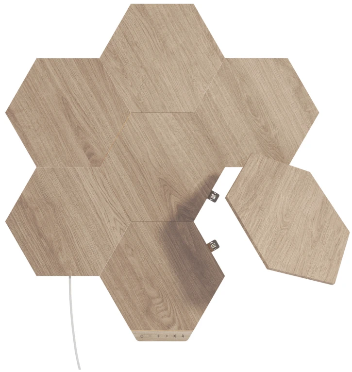 Розумна система освітлення Nanoleaf Elements - Hexagons Starter Kit Apple Homekit 7 шт (NL52-K-7002HB-7PK) фото 2