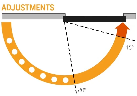 Доводчик дверний Cisa 60461.03.0.44 STD HO з фіксацією до 80 кг чорний (37898) фото 9