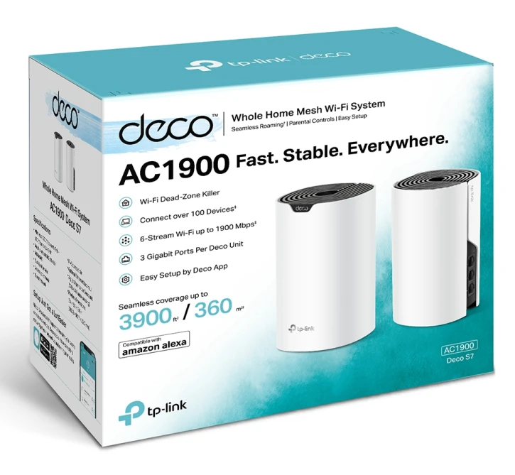 Mesh WiFi система TP-Link Deco S7 (Deco S7(2-pack)) фото 3