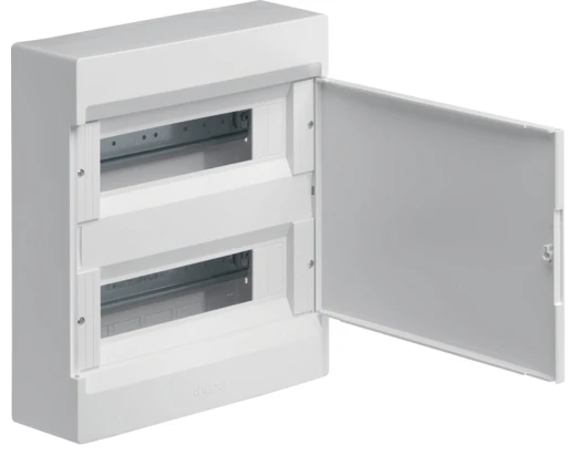 Щит накладний Hager VD212PD Cosmos 2 х 12 White