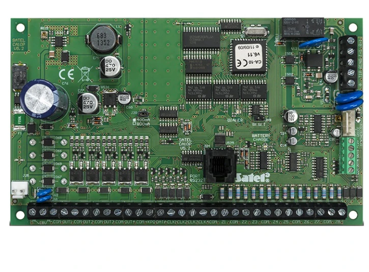 Плата приемно-контрольного прибора Satel CA-10 P фото 2