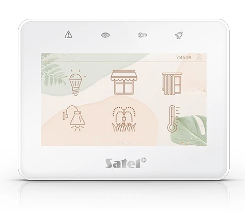 Клавіатура сенсорна Satel INT-TSG2-W White фото 3