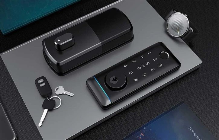 Розумний біометричний замок SEVEN LOCK SL-7764BF Black (SL7764BFb) фото 4