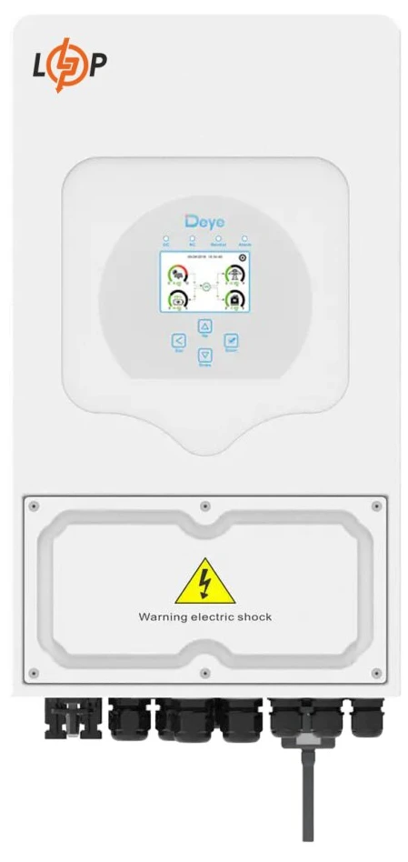 Гібридний однофазний інвертор LogicPower SUN-6K-SG05LP1-EU Wi-Fi фото 2