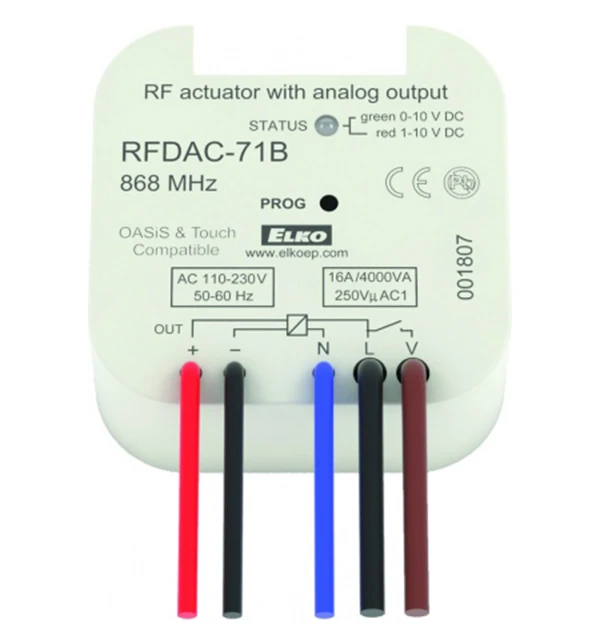 Регулятор освещенности iNELS RFDAC-71B/230 V