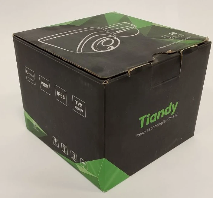 (Уцінка) IP-відеокамера турельна Tiandy TC-C38XS Spec: I3/E/Y/M/2.8mm White фото 3