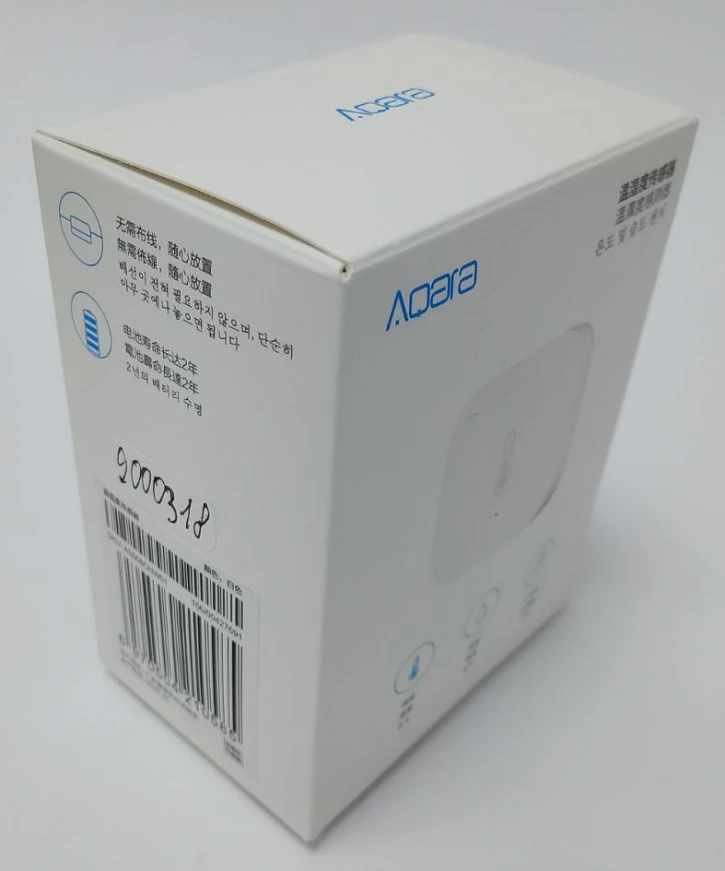 (Уцінка) Датчик температури Xiaomi Aqara Temperature and Humidity Sensor фото 2