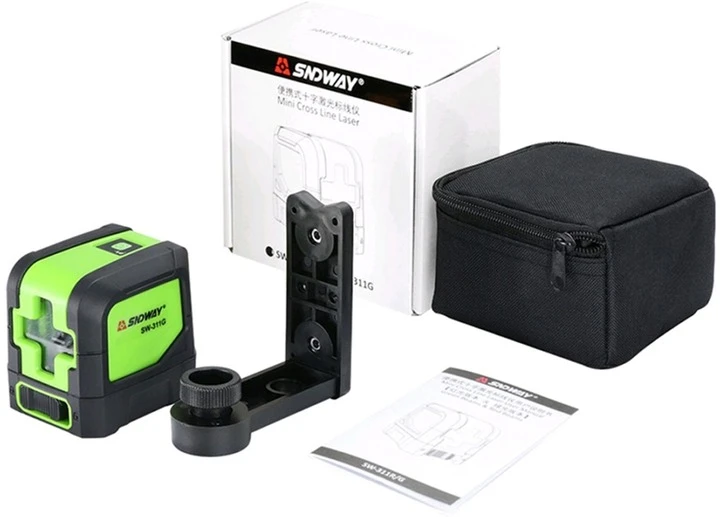 Лазерный уровень Sndway SW-311G 20 м фото 5
