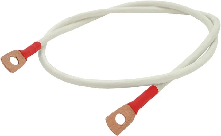 Кабель для з'єднання АКБ перемичка Одескабель ПВ-3 16мм2 з клемами (мідь), 100 см