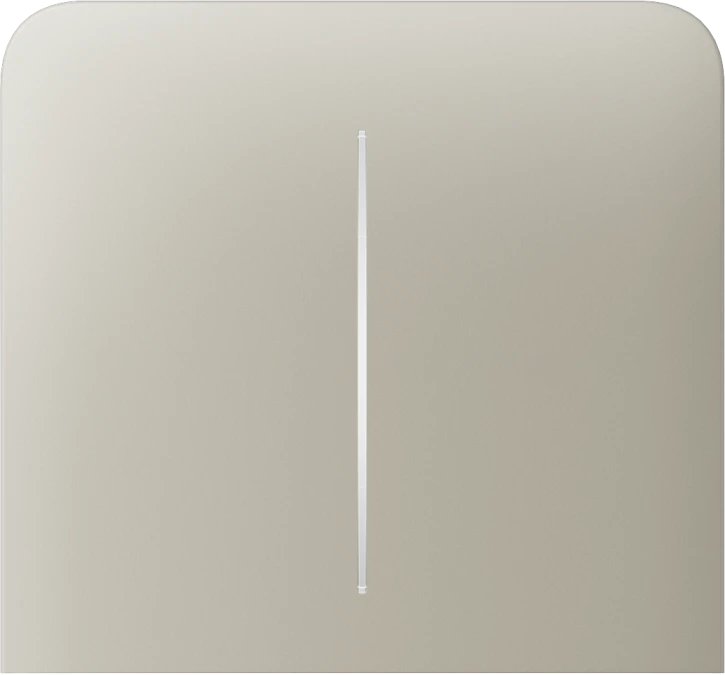 Бічна кнопка для двоклавішного вимикача Ajax SideButton (2-gang) vertical Ivory (83439.143.IV)