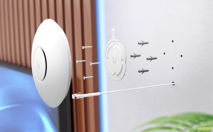 Точка доступу Wi-Fi Ubiquiti UniFi 7 Lite (U7-LITE) фото 8