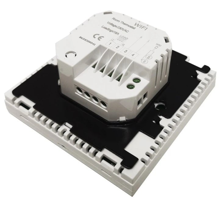 Терморегулятор EcoTerm KN WI-FI White фото 2