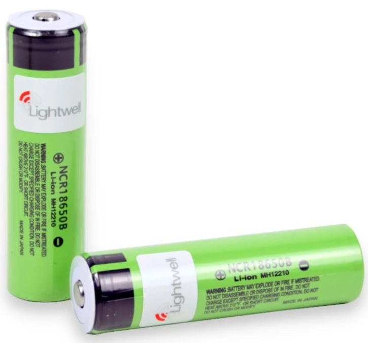 Акумулятор Lightwell NCR 18650B 34B-JT 3400mAh 6А