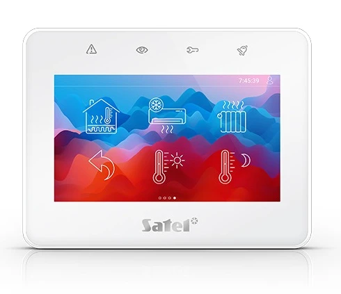 Клавіатура сенсорна Satel INT-TSG2-W White фото 4