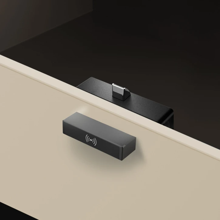 Мебельный RFID замок SEVEN Lock R-15 Black (R15) фото 4