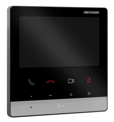 Відеодомофон Hikvision DS-KH6100-E1 Black фото 2