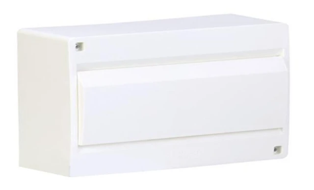 Щит накладний Hager VD118PD Cosmos 1 х 18 White