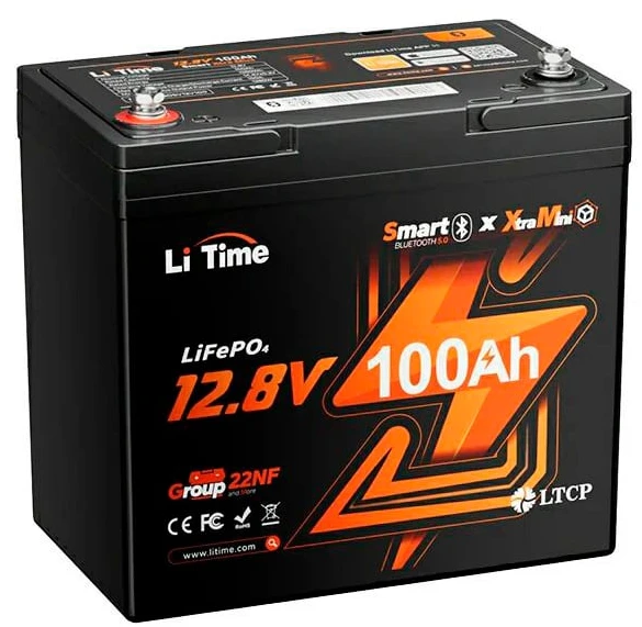 Акумулятор Li Time Xtramini L12V100-100-XTRA-MINI-BT-4-A55 Bluetooth (44-00512)
