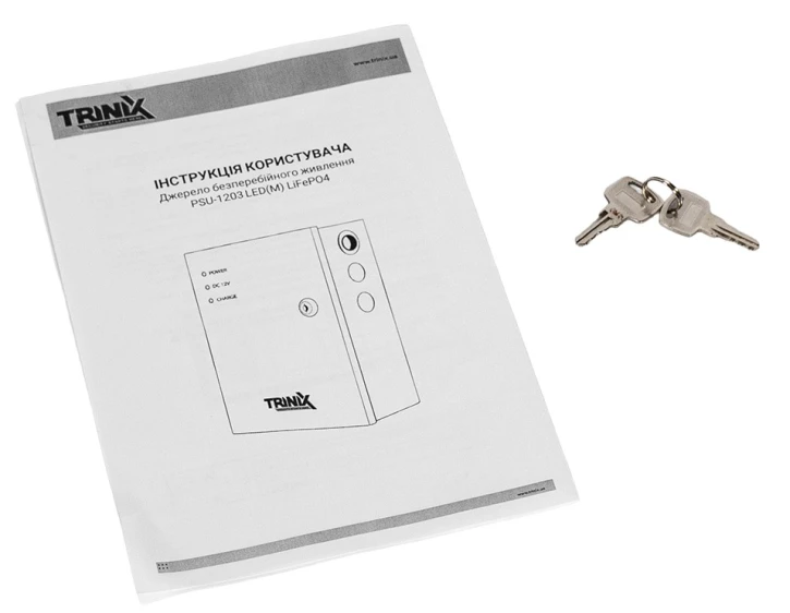 Джерело безперебійного живлення TriniX PSU-1203LED(M) LiFePO4 (41-00057) фото 11