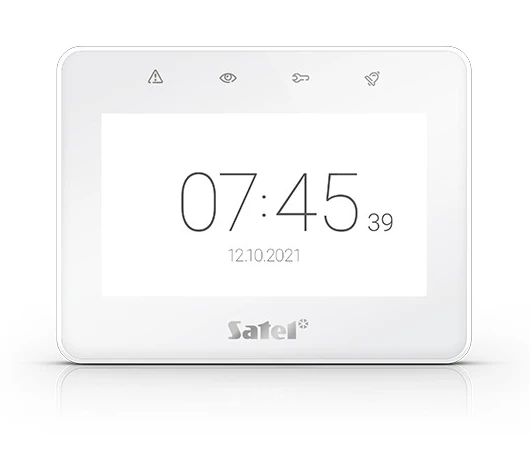 Клавіатура сенсорна Satel INT-TSG2-W White фото 2