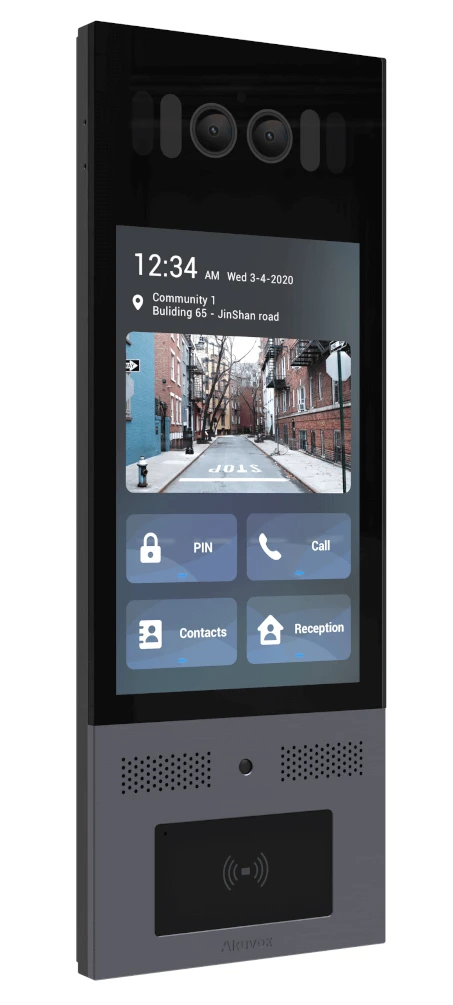 Многоабонентская вызывная панель Akuvox X915S Black фото 3