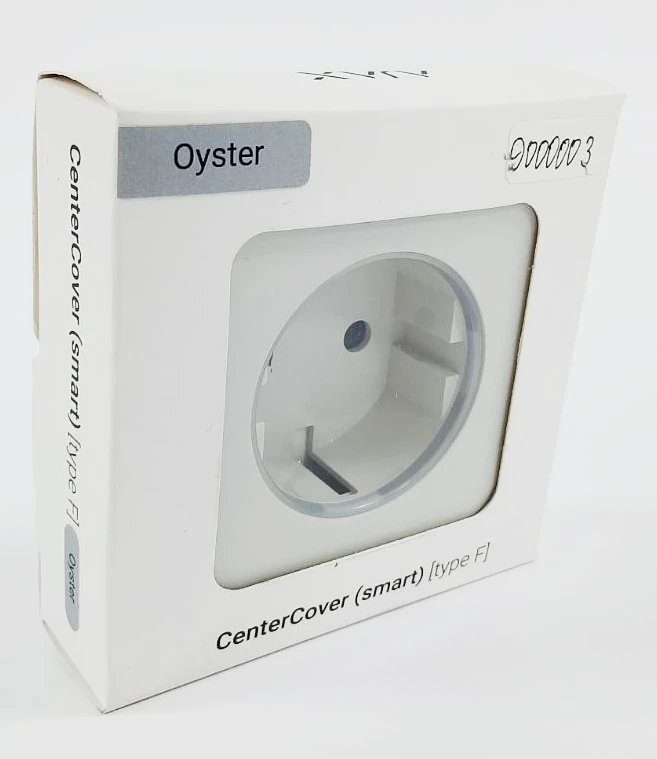 (Уценка) Центральная панель для встроенной розетки Ajax СenterCover (smart) Oyster