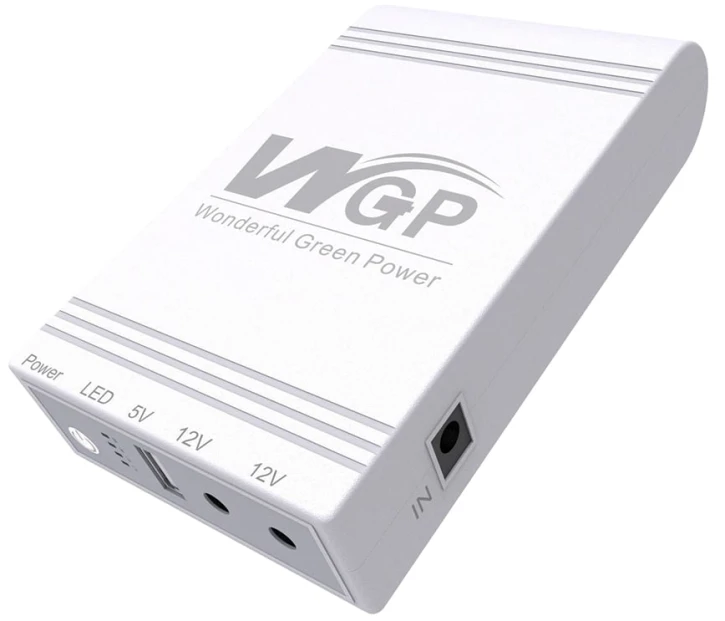 ИБП для роутера WGP Mini UPS UPS103A 10400mAh 5V/12V/12V, Li-ion (42-00247) фото 2