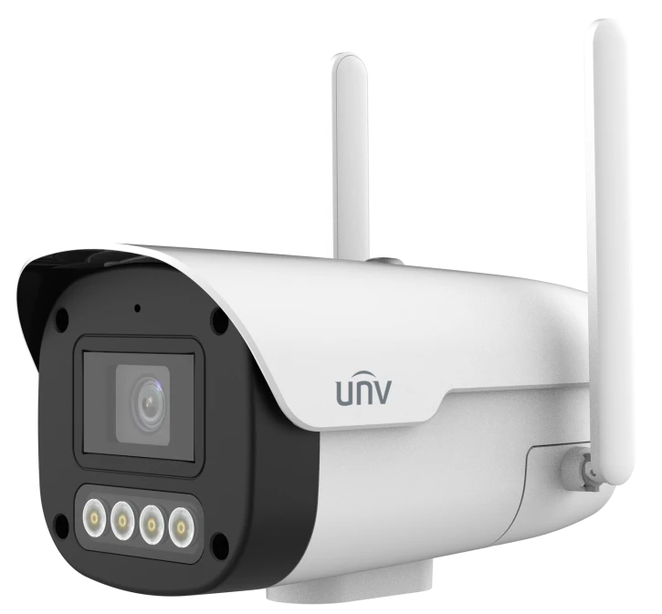 IP-відеокамера Uniview IPC2A12LP-ADF40KC-4G-E White фото 2