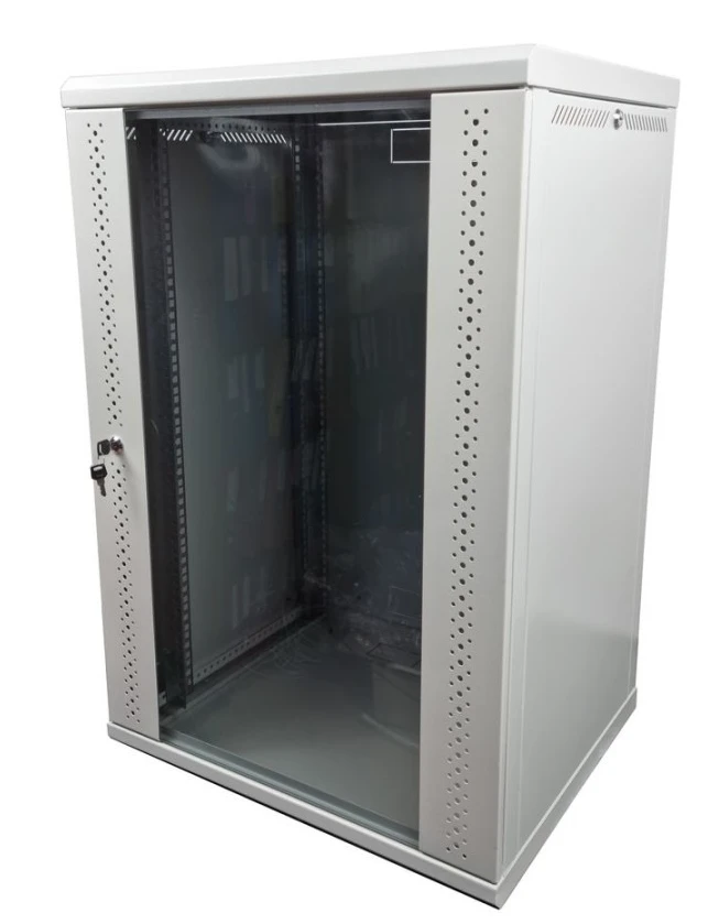 Шафа настінна E-server 18U, 600х500х907 сіра (ES-Е1850G) фото 4