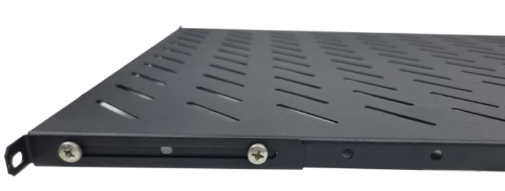 Полка стационарная E-server 1U 19" 420х650 мм черная (PS-1U-650-B-E) фото 2