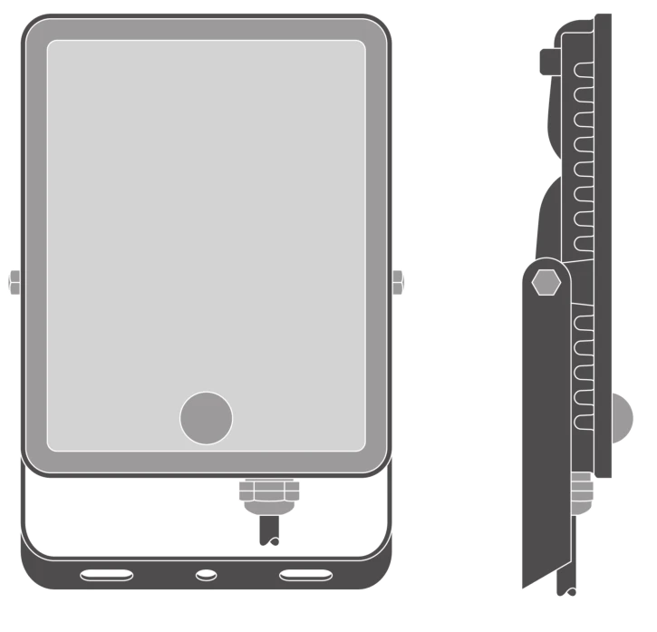 Прожектор LED Ledvance Floodlight Essential Sensor 30Вт, 4000K (4058075768338) фото 3