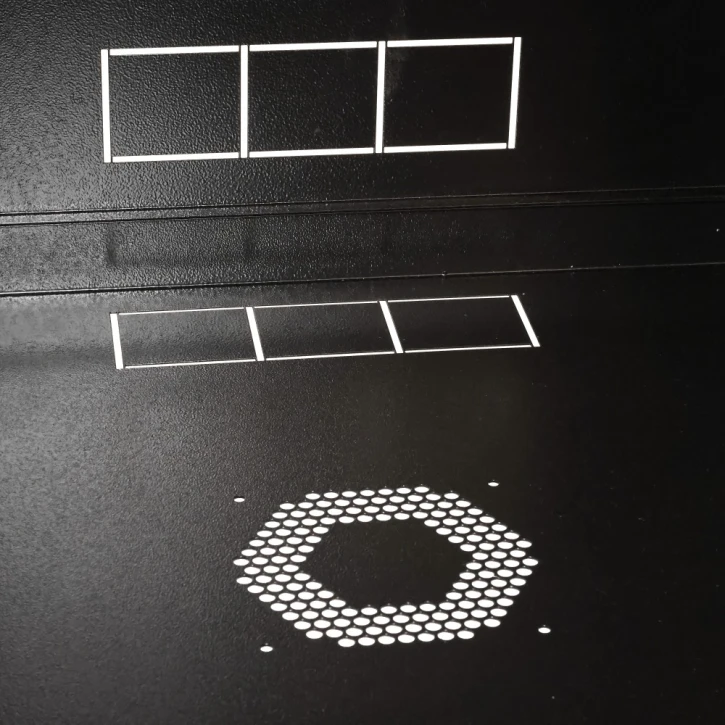 Шафа настінна CMS 19" 12U, 600x500x640мм чорна (UA-MGSW1L125B) фото 10