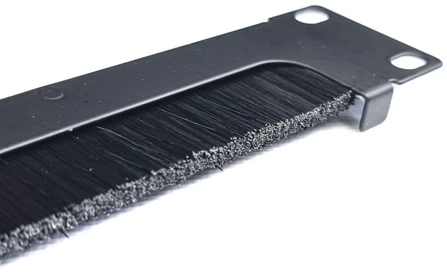 Кабельний організатор E-server 1U 19" зі щіткою внизу (WT-2154A) фото 3