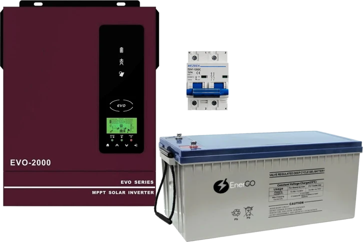 Комплект резервного питания Anern AN-SCI-EVO2000 + Аккумулятор EnerGo GEL 12V 100Ah (NRG-GL12100)